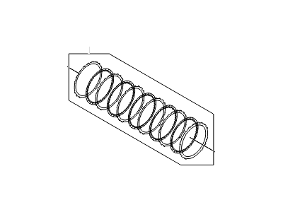 Hyundai 45641-3B810 Disk Set-LOW/REVERSE Brake