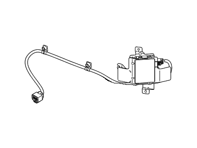 Hyundai 95821-4Z000 Unit-Blind Spot Detection,RH