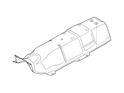 2019 Hyundai Sonata Hybrid Exhaust Heat Shield - 28791-E6000