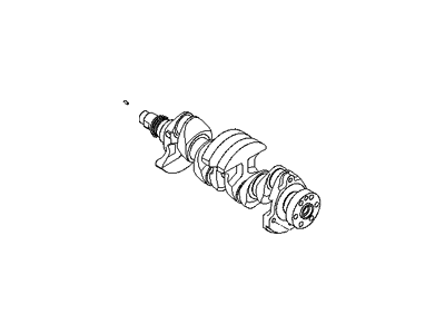 Hyundai Elantra Crankshaft - 6D046-2EU00