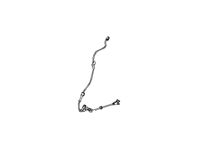 Hyundai 91920-1E000 Cable Assembly-ABS.EXT,LH