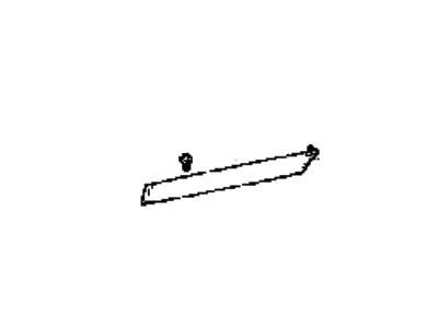 Hyundai 87741-24100 Moulding Assembly-Quarter Waist Line,LH