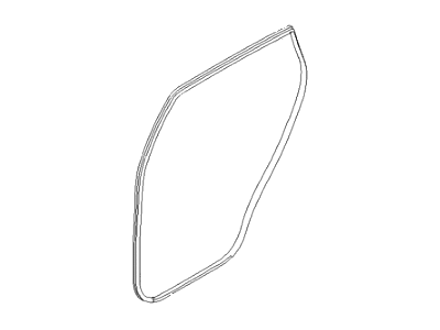 2006 Hyundai Veracruz Weather Strip - 83120-3J000-6T