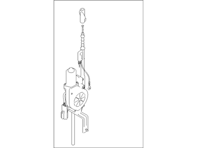 Hyundai 96250-25001 Radio(Automatic) Antenna Assembly