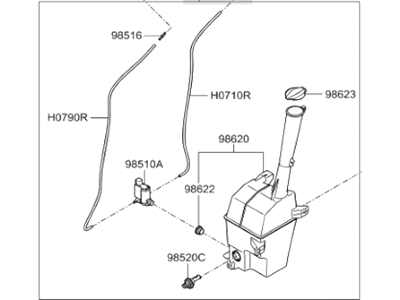 Hyundai 98610-2W000