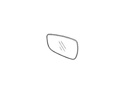 Hyundai Elantra GT Car Mirror - 87621-3X050