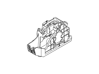 Genuine Hyundai 43830-37001 Gear Shift Rail Sub Assembly 