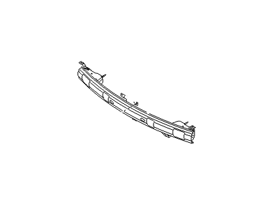 Hyundai 86630-2S000 Rail Assembly-Rear Bumper