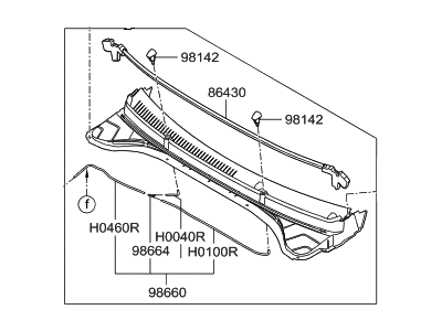 Hyundai 86150-F2000