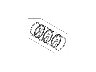 Hyundai 45625-3B820 Disk Set-Under Drive Brake