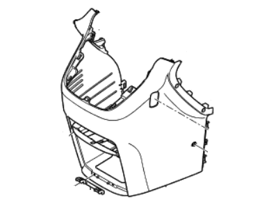Hyundai Entourage Center Console Base - 84611-4D000-CS