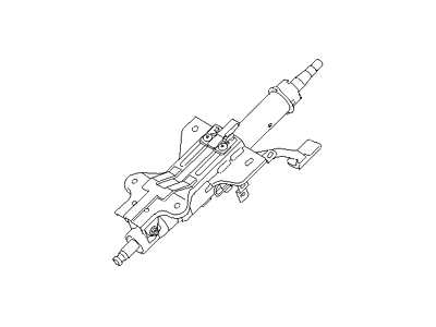 2010 Hyundai Genesis Coupe Steering Column - 56300-2M100