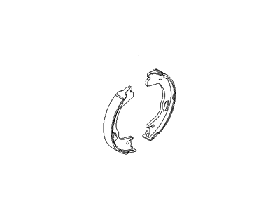 Hyundai Tucson Parking Brake Shoe - 58305-4WA10