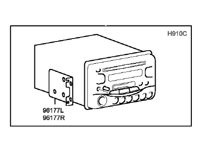 Hyundai 96190-38110 Head Module-Audio