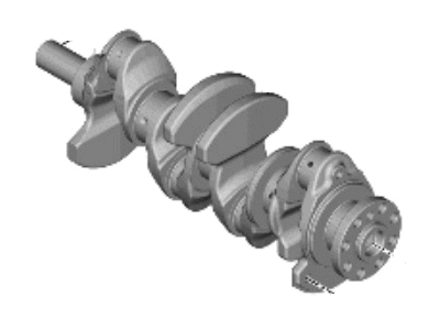 Hyundai Elantra Crankshaft - 23111-2M002