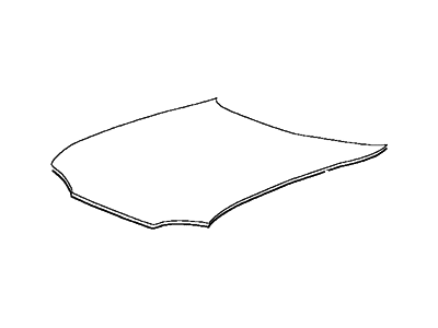 Hyundai 81125-38001 Pad-Hood Insulating