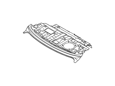 Hyundai 69300-F2011 Panel Assembly-Rear Package Tray