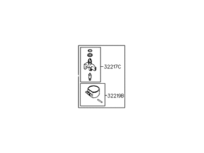 Hyundai Excel Carburetor Needle And Seat Assembly - 32218-21600