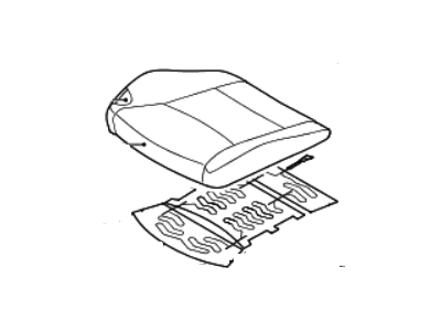 Hyundai Seat Cover - 88160-3X061-MSE