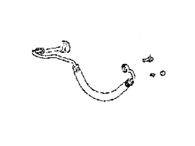 1993 Hyundai Elantra A/C Hose - 97763-28151