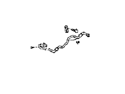 1993 Hyundai Elantra A/C Hose - 97768-28150