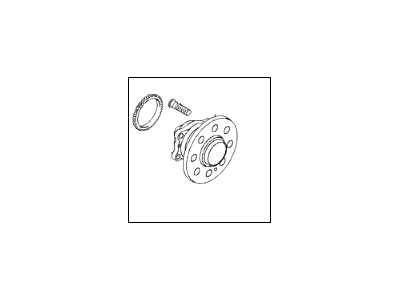 Hyundai Accent Wheel Hub - 52750-0U000