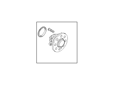 Hyundai Wheel Bearing - 52750-0U000