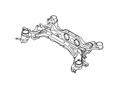 Hyundai Santa Fe Rear Crossmember - 55400-2P050