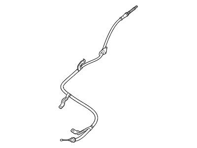 2016 Hyundai Elantra Parking Brake Cable - 59770-F2500