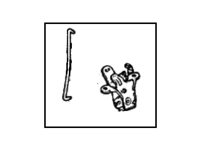 1985 Hyundai Excel Tailgate Lock - 81230-21110