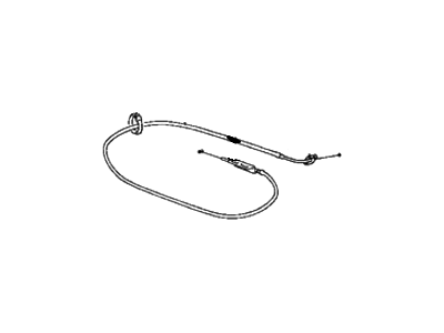 1990 Hyundai Scoupe Accelerator Cable - 32790-23101