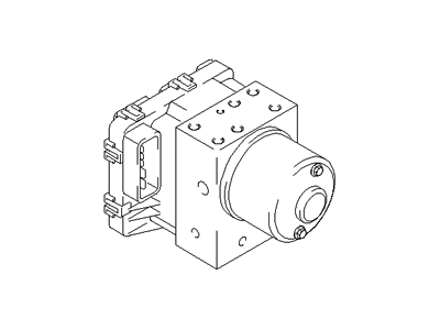 2000 Hyundai Elantra ABS Control Module - 58920-2D611