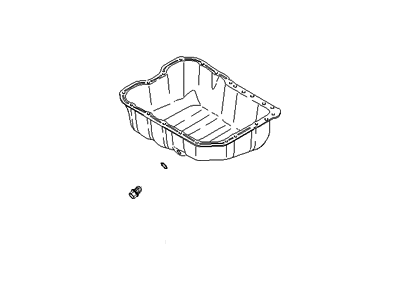2009 Hyundai Santa Fe Oil Pan - 21510-2G002