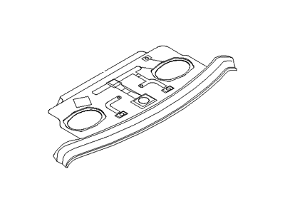 Hyundai 69300-39510 Panel Assembly-Rear Package Tray