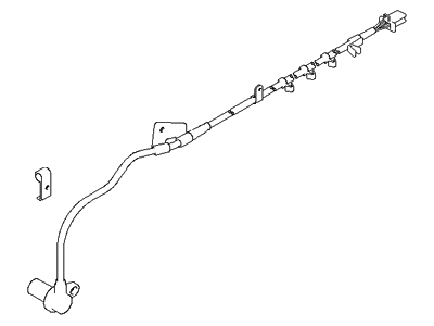 2002 Hyundai Elantra ABS Sensor - 95670-2D100