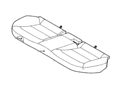 2022 Hyundai Ioniq Seat Cover - 89160-G2015-WSX