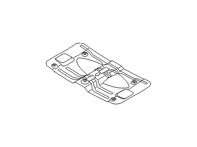 2015 Hyundai Tucson Exhaust Heat Shield - 28795-D3010