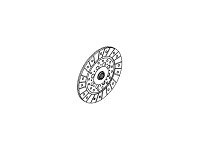 Hyundai Sonata Clutch Disc - 41100-24560