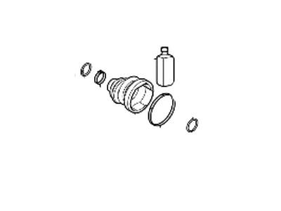 Hyundai Ioniq CV Joint Boot - 49542-G7000