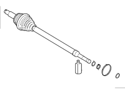 Hyundai Ioniq CV Joint - 49525-G7000