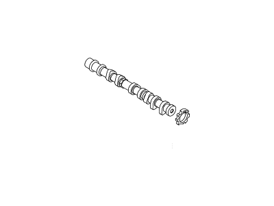 Hyundai 24200-3CGA0 Camshaft Assembly-Exhaust,LH