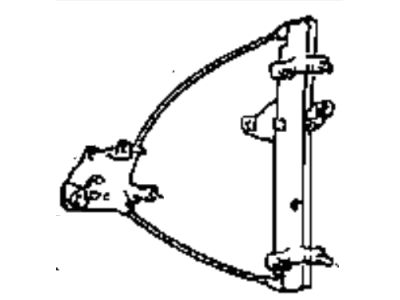 Hyundai Accent Window Regulator - 82404-22011