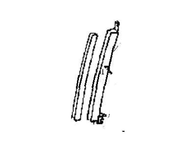 Hyundai 82550-22203 Channel Assembly-Front Door Rear,L