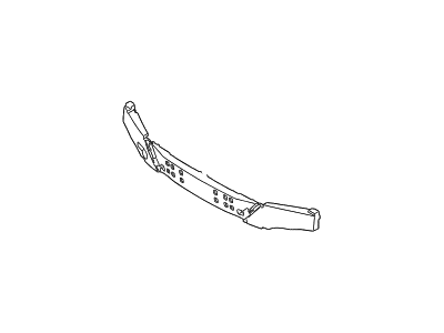 Hyundai 86520-B1100 Absorber-Front Bumper Energy