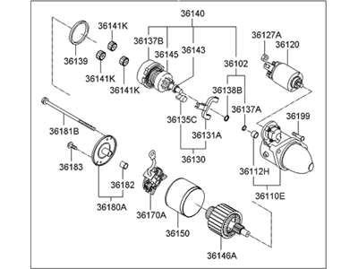 Hyundai 36100-3F100