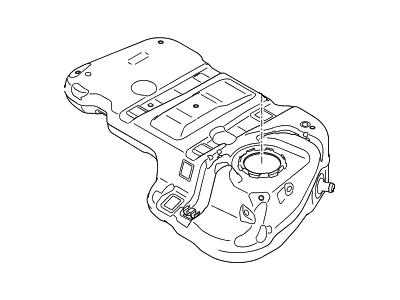 Hyundai 31150-4Z050 Tank Assembly-Fuel