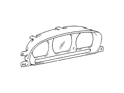 Hyundai 94360-22000 Glass & Bezel Assembly-Cluster