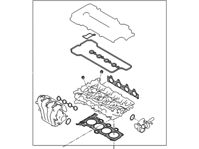 Hyundai 20920-2BU02 Gasket Kit-Engine Overhaul Upper