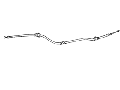 Hyundai Parking Brake Cable - 59760-22110