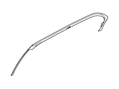2021 Hyundai Genesis G90 Weather Strip - 83160-D2000
